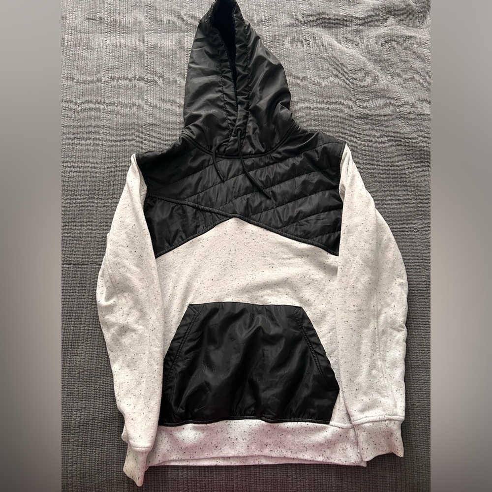 Black and White Heavy Hoodie